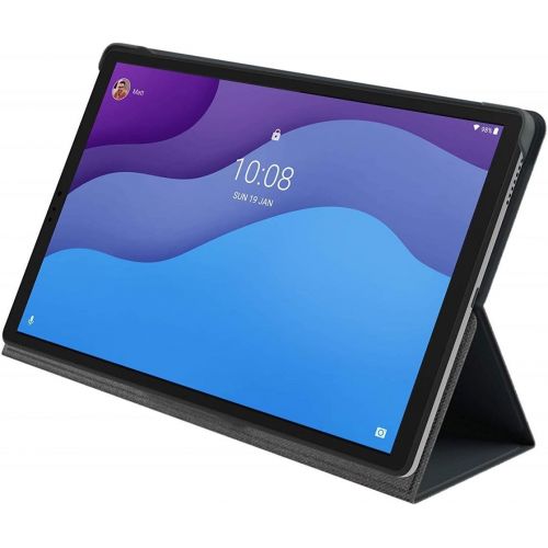 레노버 Lenovo Tab M10 FHD Plus (2nd Gen) Folio Case and Screen Protector Black