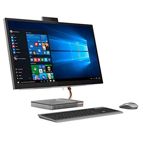 레노버 Lenovo 27 QHD (2560 x 1440) IPS Touchscreen All-in-One Ideacentre A540 with Intel 6 Core i5-9400T Processor up to 3.40 GHz, 8GB DDR4 RAM, 256 GB PCIe SSD, Windows 10 Pro 64, UHD Gr