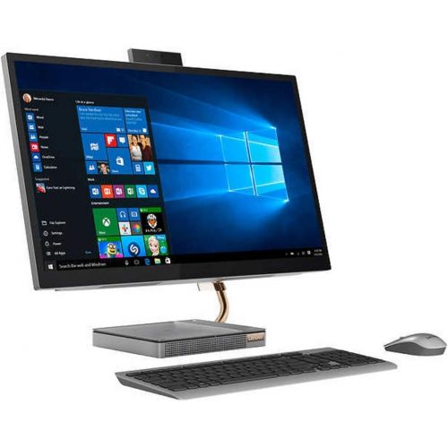 레노버 Lenovo 27 QHD (2560 x 1440) IPS Touchscreen All-in-One Ideacentre A540 with Intel 6 Core i5-9400T Processor up to 3.40 GHz, 8GB DDR4 RAM, 256 GB PCIe SSD, Windows 10 Pro 64, UHD Gr