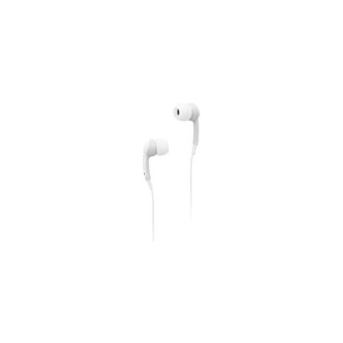 레노버 Lenovo 100 in-Ear Headphone, Wired, Microphone, Noise Isolating, 3 Ear Cup Sizes, Windows, Mac, Android, GXD0S50938, White