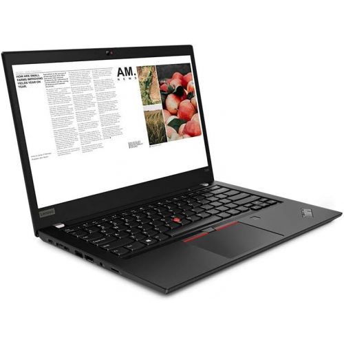 레노버 Lenovo ThinkPad T490 PC Laptop, 14.0 FHD IPS Anti-Glare Multi-touch Display, Intel Core i7-8665U Processor, 16GB DDR4 RAM, 512GB PCIe SSD, Fingerprint Reader, Backlit Keyboard, Win