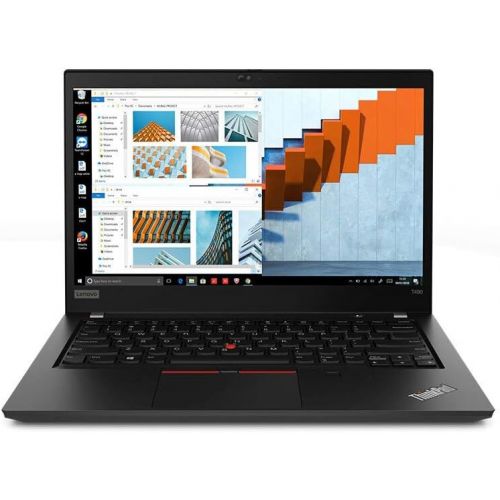 레노버 Lenovo ThinkPad T490 PC Laptop, 14.0 FHD IPS Anti-Glare Multi-touch Display, Intel Core i7-8665U Processor, 16GB DDR4 RAM, 512GB PCIe SSD, Fingerprint Reader, Backlit Keyboard, Win