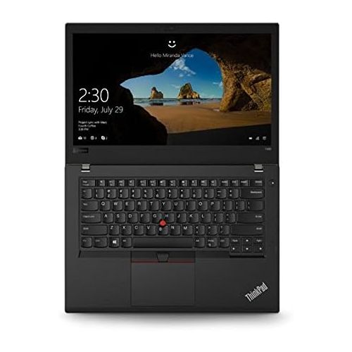 레노버 Lenovo ThinkPad T480 Business Laptop 14 Anti-Glare HD (1366x768), 8th Gen Intel Quad-Core i5-8250U, 500GB HDD, 4GB DDR4 RAM, FingerPrint Reader, Webcam, WiFi-AC + BlueTooth, Window
