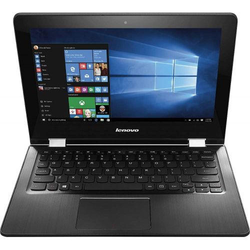 레노버 Lenovo Flex 3-1130 2 in 1 Touch-Screen Laptop 11.6 (Intel Celeron N3050 1.60 / 2.16GHz, 4GB Memory, 500GB Hard Drive, Black)