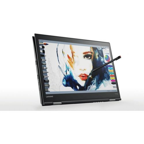 레노버 Lenovo ThinkPad X1 Yoga 2nd Gen 20JD0015US 14 FHD (1920 x 1080) IPS Touchscreen Display 2-in-1 Ultrabook - Intel Core i5-7200U Processor, 8GB RAM, 256GB PCIe SSD, Windows 10 Pro
