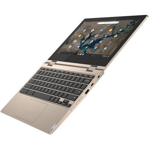 레노버 Lenovo Chromebook Flex 3 11.6 HD (1366 x 768) TouchScreen 2-in-1 Laptop, Intel Celeron N4020, 4GB DDR4, 64GB eMMC, Webcam, WiFi, Bluetooth, MicroSD Card Reader, Chrome Os, GCube 64