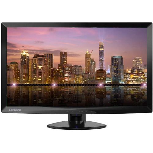 레노버 Lenovo D24-10 23.6 Inch FHD (1920 x 1080) LED Backlit LCD Monitor (61D4KCR1US) 2-Pack