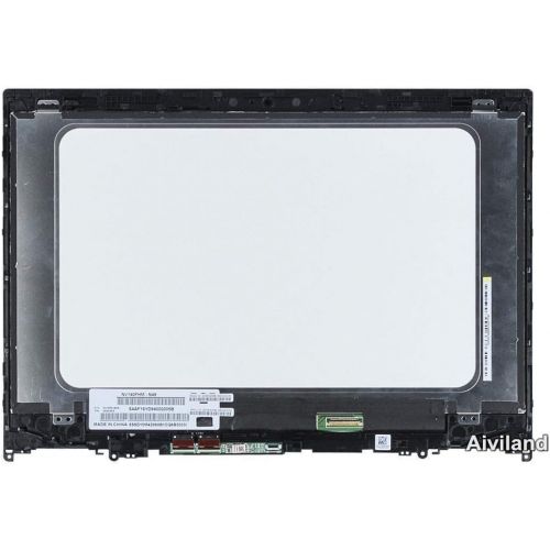 레노버 Replacement 14.0 1080P FHD 1920x1080 LCD LED Display Touch Screen Digitizer Touch Control Board with Frame Bezel for Lenovo Flex 5 14 Flex 5-1470 80XA 81C9