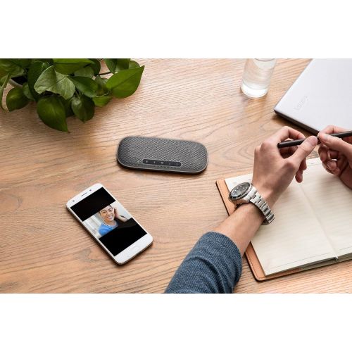 레노버 Lenovo 700 Ultraportable Bluetooth Speaker, USB-C & NFC Connectivity, Rechargeable Battery, 2 Hour Charge for 12 Hours Play, IPX2 Splash Resistance, Smaller Than Smartphone, 0.32 P