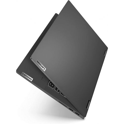 레노버 Lenovo IdeaPad 5 Laptop, 14 2-in-1 FHD Touch Screen, 6-Core AMD Ryzen 5 4500U( i7-8550U), Win10 Home, Webcam, Backlit KB, Fingerprint, USB-C, Digital Pen, WOOV HDMI Cable (16GB RAM
