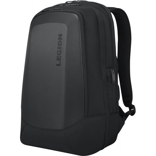 레노버 Lenovo Legion 17 Armored Backpack II, Gaming Laptop Bag, Double-Layered Protection, Dedicated Storage Pockets, GX40V10007, Black