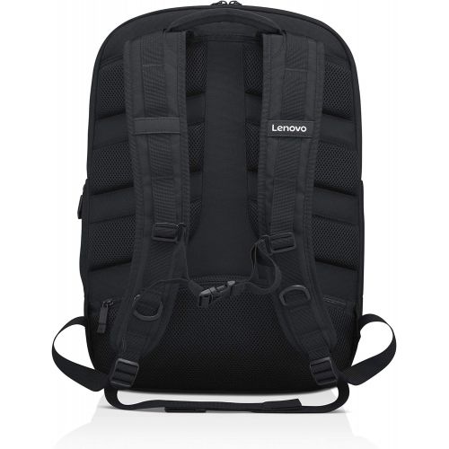 레노버 Lenovo Legion 17 Armored Backpack II, Gaming Laptop Bag, Double-Layered Protection, Dedicated Storage Pockets, GX40V10007, Black