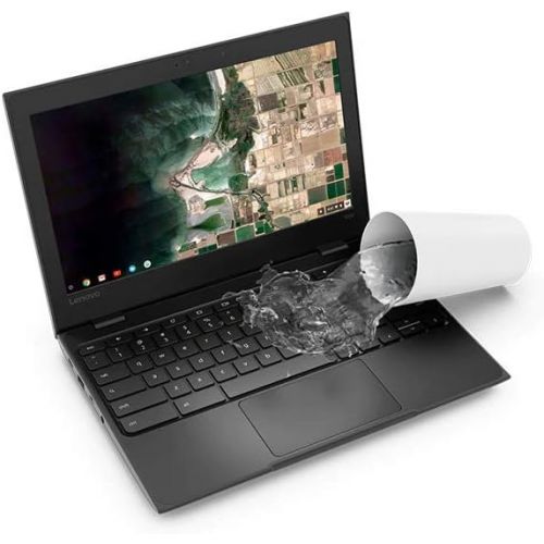 레노버 Lenovo 100e 11.6 Anti Glare HD Chromebook, Intel Dual-Core Celeron N3350 1.1 GHz up to 2.4 GHz, 4GB RAM, 16GB eMMC, HD Graphics 500, Bluetooth, USB Type C, 802.11ac, Webcam, Chrome