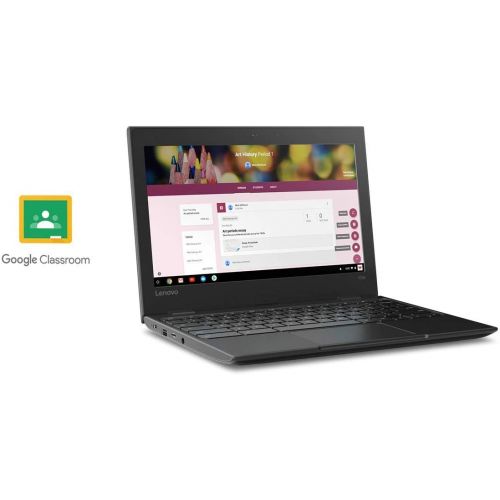 레노버 Lenovo 100e 11.6 Anti Glare HD Chromebook, Intel Dual-Core Celeron N3350 1.1 GHz up to 2.4 GHz, 4GB RAM, 16GB eMMC, HD Graphics 500, Bluetooth, USB Type C, 802.11ac, Webcam, Chrome