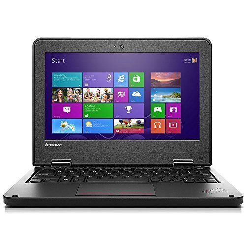 레노버 Lenovo ThinkPad 11e 20GB 11.6 Business Laptop Computer, Intel Intel Quad-Core N3160 , 4GB RAM, 128GB SSD, 802.11ac, HDMI, Bluetooth, USB 3.0, Windows 7 Professional