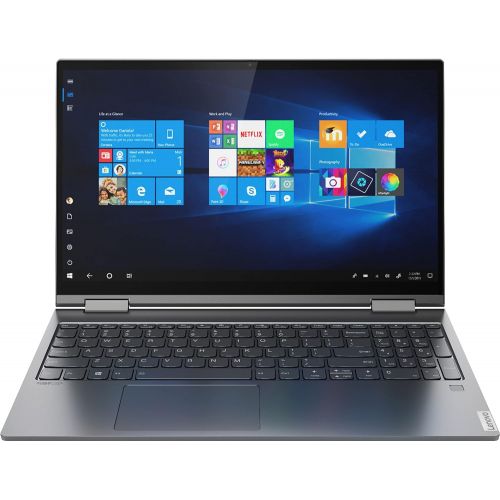 레노버 2022 Newest Lenovo Yoga C740 2-in-1 Laptop, 15.6 Full HD Touchscreen, Intel Core i5-10210U Quad-Core Processor, 8GB RAM, 2TB PCIe SSD, Backlit Keyboard, Wi-Fi, Windows 10 Home, Gre