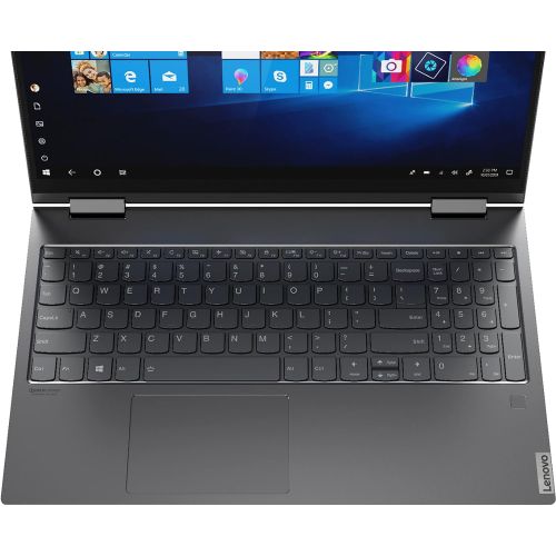 레노버 2022 Newest Lenovo Yoga C740 2-in-1 Laptop, 15.6 Full HD Touchscreen, Intel Core i5-10210U Quad-Core Processor, 8GB RAM, 2TB PCIe SSD, Backlit Keyboard, Wi-Fi, Windows 10 Home, Gre