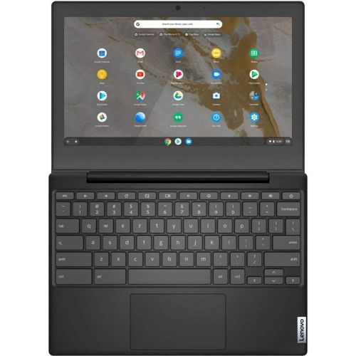 레노버 Lenovo Chromebook 3, 11.6 HD Laptop, AMD A6-9220C Upto 2.7GHz, 4GB RAM, 32GB eMMC, Chrome OS, Card Reader, Webcam, Onyx Black, Bundle with TSBEAU 4-Port USB 3.0 Hub