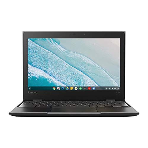 레노버 Lenovo 100e Chromebook (2nd Gen) MTK 81QB Business Laptop, 11.6 HD Display, MediaTek MT8173C Quad-core 2.1GHz 4GB RAM 16GB eMMC, PowerVR GX6250, Bluetooth SD Card Reader Google Chr