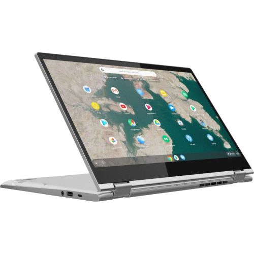 레노버 Lenovo C340 Chromebook 2-in-1 Laptop, 15.6 Full HD Touchscreen, Intel Core i3-8130U Processor, 4GB RAM, 64GB eMMC SSD, Wi-Fi, Bluetooth, Webcam, Online Class, Chrome OS, Gray