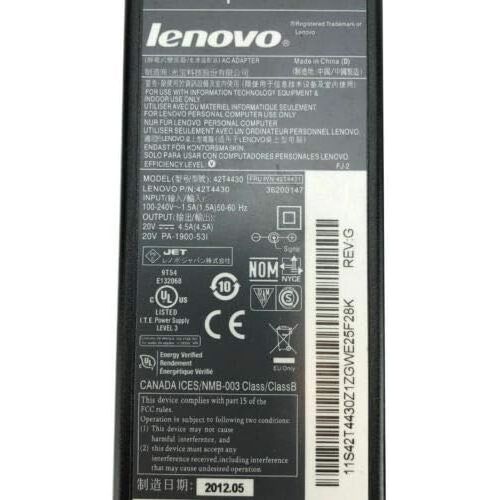 레노버 Lenovo 42T4430 AC Adapter