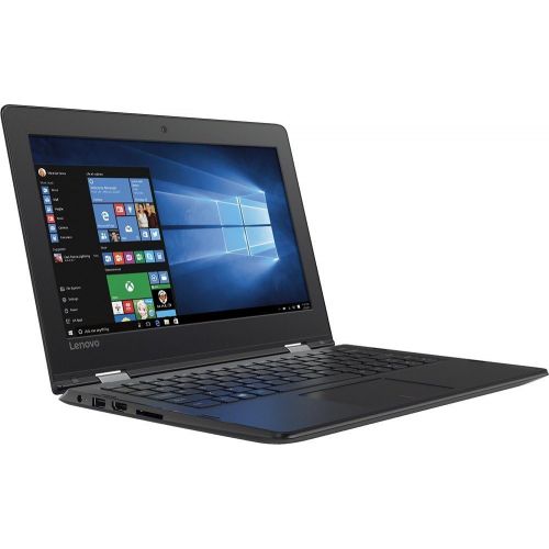 레노버 Lenovo - Flex 4 1130 2-in-1 80U30001US 11.6 Touch-Screen Laptop - Intel Celeron - 2GB Memory - 64GB eMMC Flash Memory - Black