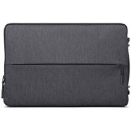Lenovo Urban Laptop Sleeve for 14 Notebook, Water Resistant, Soft Padded Compartments, Accessory Storage, Reinforced Rubber Corners, Extendable Handle, GX40Z50941, Charcoal Grey