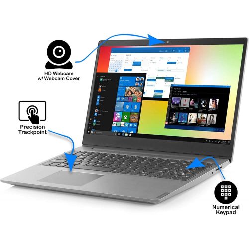 레노버 2021 Newest Lenovo IdeaPad 15.6 FHD Laptop for Business and Student, AMD Ryzen 3-3200U Processor (Beat i5-7200U), 12GB RAM, 256GB PCIe SSD + 1TB HDD, Webcam, WiFi, HDMI, Windows 10