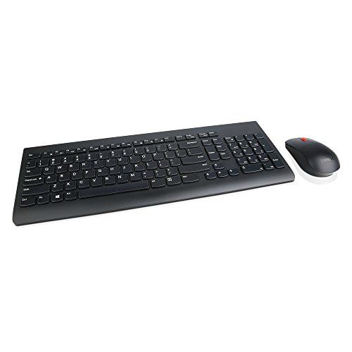 레노버 Lenovo 4X30M39458 Combo Wl Keyboard Mice Wrls,Black
