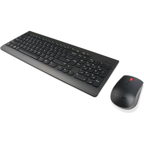레노버 Lenovo 4X30M39458 Combo Wl Keyboard Mice Wrls,Black