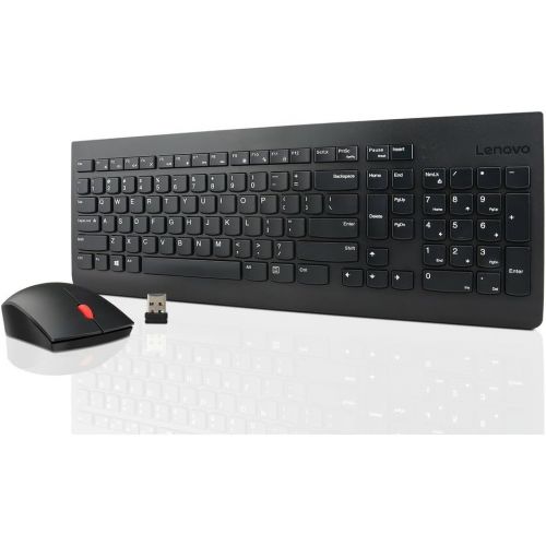 레노버 Lenovo 4X30M39458 Combo Wl Keyboard Mice Wrls,Black