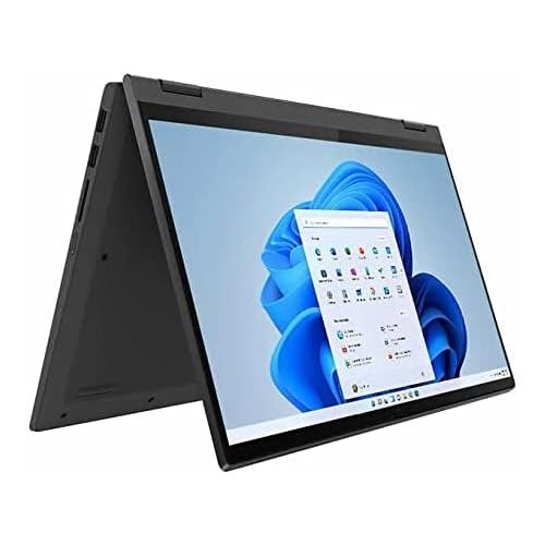 레노버 Lenovo Flex 5 14 FHD (1920 x 1080) 2-in-1 Touchscreen Laptop, Fingerprint Reader, AMD Ryzen 7 5700U, 8 Cores, 16GB DDR4 RAM, 1TB PCIe SSD, Webcam, Bluetooth, Win 11, ?Iron Gray, EA