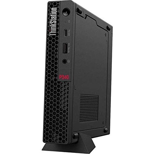 레노버 Lenovo ThinkStation P340 30DF0021US Workstation - 1 x Intel Octa-core (8 Core) i7-10700T 2 GHz - 32 GB DDR4 SDRAM RAM - 1 TB SSD - Tiny - Raven Black - Windows 10 Pro 64-bitNVIDIA