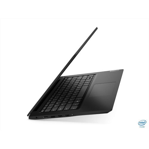 레노버 2021 Lenovo Ideapad 3 14 HD Display Premium Laptop, Intel Pentium Gold 6405U 2.4 GHz, 12GB DDR4 RAM, 128GB SSD+1TB HDD, Bluetooth 5.0, Webcam,WiFi, HDMI, Windows 10 S, Black + Ally