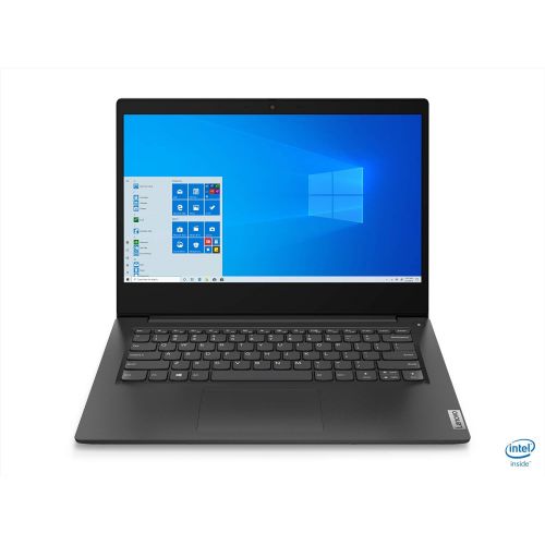 레노버 2021 Lenovo Ideapad 3 14 HD Display Premium Laptop, Intel Pentium Gold 6405U 2.4 GHz, 12GB DDR4 RAM, 128GB SSD+1TB HDD, Bluetooth 5.0, Webcam,WiFi, HDMI, Windows 10 S, Black + Ally