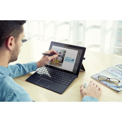 레노버 Lenovo Active Capacity Pens for Touchscreen Laptop for Lenovo Yoga 900S-12ISK, Miix 700-12ISK, Miix 510-12IKB, Miix 510-12ISK, Miix 720-12IKB,GX80K32882 - Black