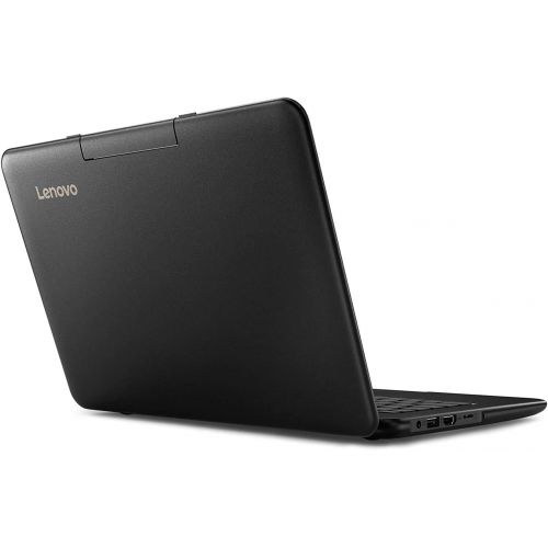 레노버 Lenovo 11.6 HD LED Anti-Glare HD Education Laptop, Intel Celeron N3450 Dual-Core up to 2.2GHz, 4GB DDR4, 128GB SSD, WiFi, Bluetooth, HDMI, HD Webcam, Windows 10 Professional