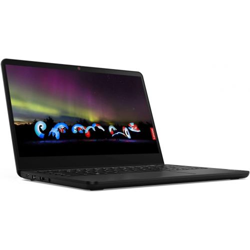 레노버 Lenovo Ideapad 14W Gen 2 14 Student Laptop I 14 HD Anti-Glare Display I AMD 3015e Processor I 4GB DDR4 64GB eMMC + 128GB SD Card I AMD Radeon Graphic I HDMI Win10Pro Black + USB-C