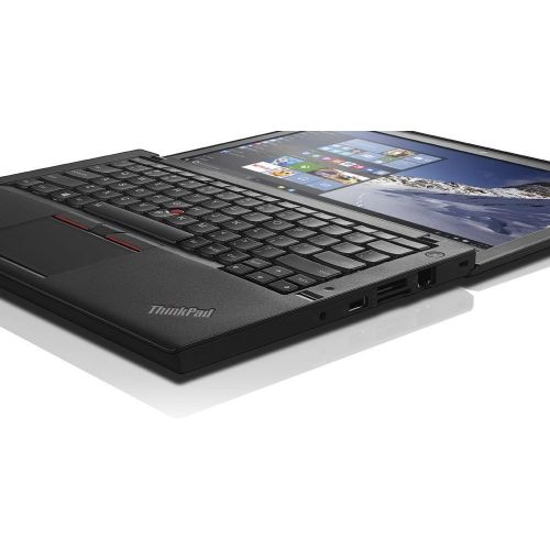 레노버 Lenovo ThinkPad X260 Business Laptop, 12.5 FHD IPS Anti-Glare, Intel Core i5-6300U Processor (up to 3.00 GHz), 256GB SSD, 8GB DDR4 Memory, Win 10 pro - Black