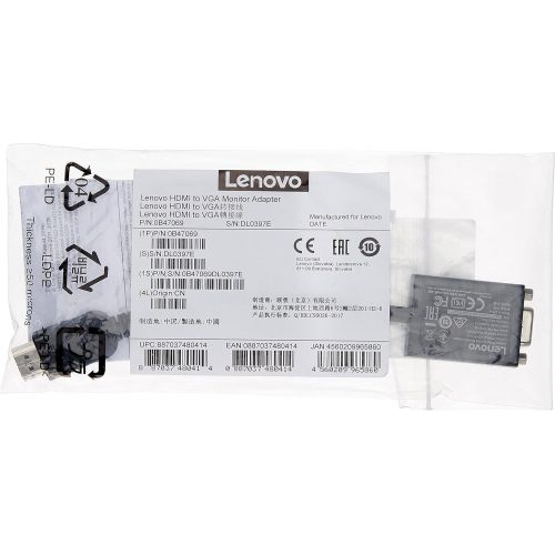 레노버 Lenovo HDMI to VGA Monitor Adapter