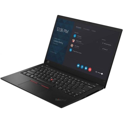 레노버 Lenovo ThinkPad X1 Carbon 7th Gen Laptop, Intel Core i7-10710U, 14 4k UHD Display, 16.0GB, 1TB SSD PCIe, Intel UHD Graphics, Windows 10 Pro, 20R10016US, Black