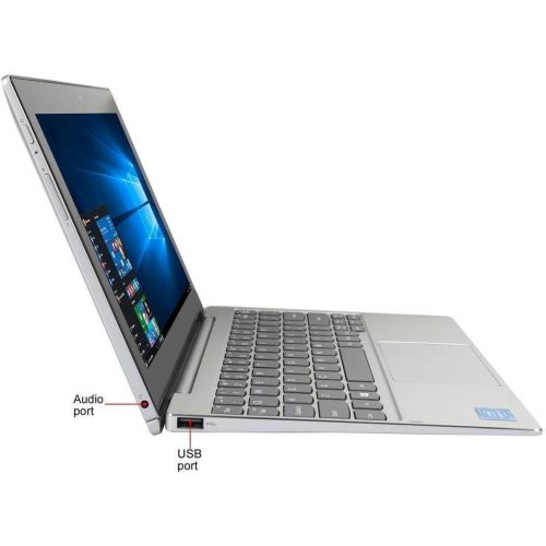 레노버 Lenovo Miix 320 10.1 Detachable Touchscreen 2in1 Tablet with Keyboard/Laptop 2GB/64GB Windows 10 Snow White