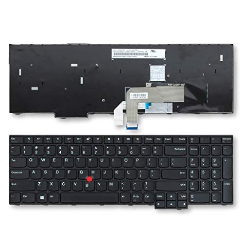 레노버 For Lenovo Laptop Replacement Keyboard For Lenovo Thinkpad E570 E570C E575 20H5;20H6;20H7;20H8; 01AX200 01AX160 SN20K93368 01AX120 SN5357 PK1311P3A00,black
