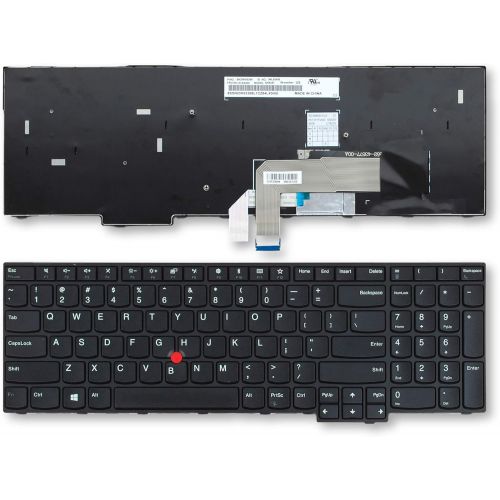 레노버 For Lenovo Laptop Replacement Keyboard For Lenovo Thinkpad E570 E570C E575 20H5;20H6;20H7;20H8; 01AX200 01AX160 SN20K93368 01AX120 SN5357 PK1311P3A00,black