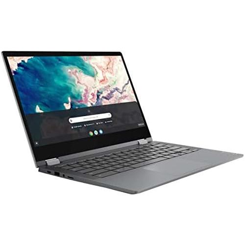 레노버 2021 Lenovo Chromebook Flex 5 13.3 FHD 1080p Touchscreen Laptop, Intel Core i3-10110U Processor, 4GB DDR4 RAM, 64GB SSD, Wi-Fi 6, Bluetooth 5.0, Webcam, Chrome OS, Graphite Gray, W