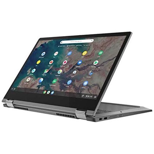 레노버 2021 Lenovo Chromebook Flex 5 13.3 FHD 1080p Touchscreen Laptop, Intel Core i3-10110U Processor, 4GB DDR4 RAM, 64GB SSD, Wi-Fi 6, Bluetooth 5.0, Webcam, Chrome OS, Graphite Gray, W