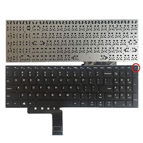 레노버 Laptop Replacement Keyboard for Lenovo IdeaPad 110-15ISK 110-15IBK 110-17ACL 110-17IKB 110-17ISK US Keyboard 5N20L25877 5N20L25928 5N20L25958 PK131NT3A00