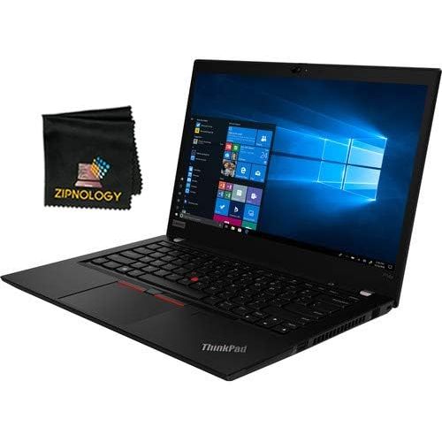 레노버 Lenovo ThinkPad P14s Gen 1 - 14inch Laptop - Intel Core i7-10510U - 256GB SSD - 8GB DDR4 - NVIDIA Quadro P520 - Windows 10 Pro 64-Bit + Zipnology Screen Cleaning Cloth Bundle - New