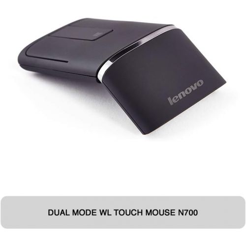 레노버 Lenovo Dual Mode WL Bluetooth Touch Mouse N700, Black (888015450)