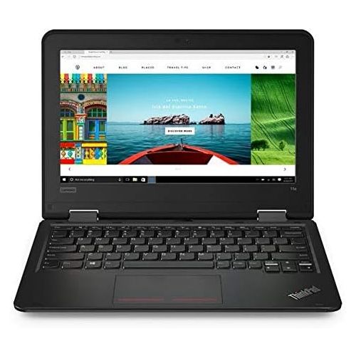 레노버 Lenovo ThinkPad 11E (5th Gen) 11.6 HD Business Laptop - Intel Celeron Quad-Core, 4 GB Ram, 128GB SSD, Windows 10 Pro
